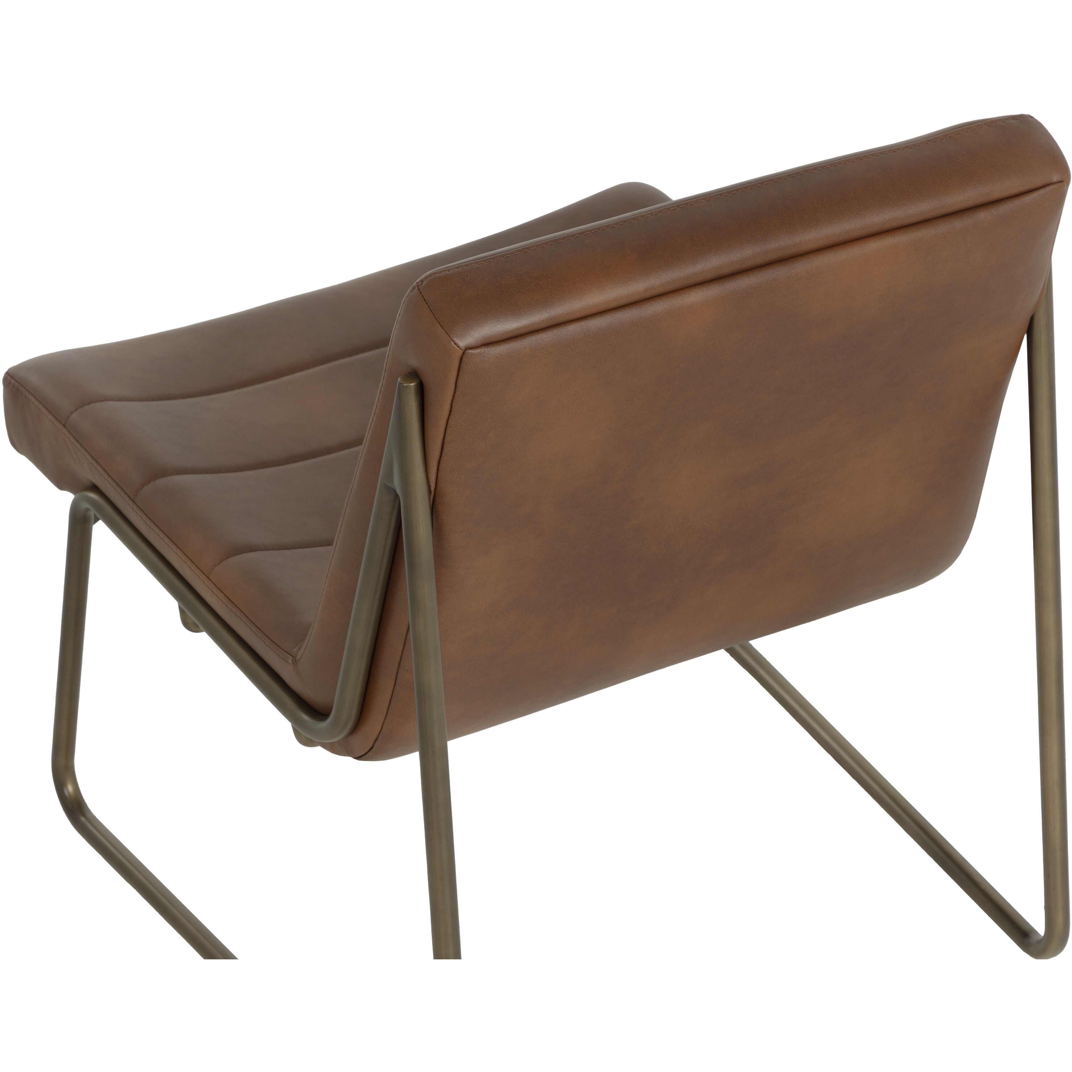 Anton Bravo Cognac Lounge Chair